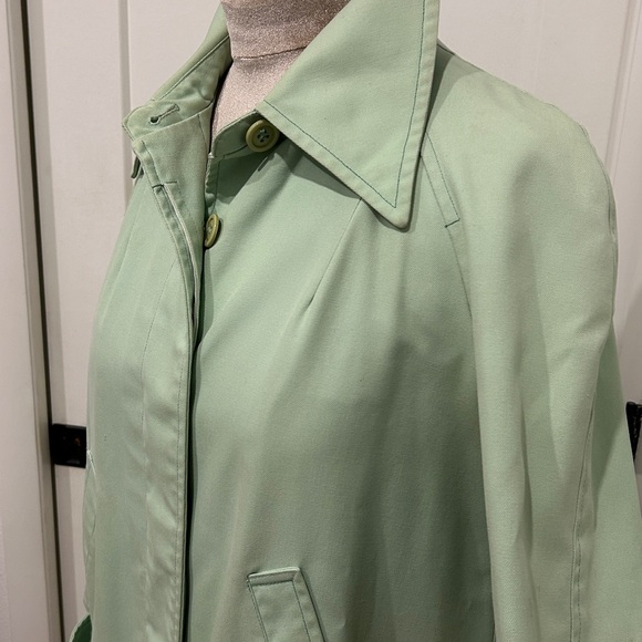 Vintage 70’s Totally MOD Maincoats in. Magnificent Retro Green |Size 14 - Picture 8 of 15